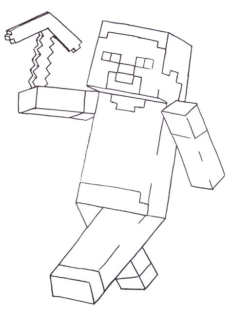 Minecraft Printable Coloring Sheets